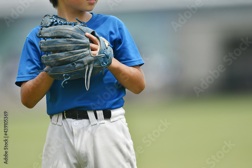 少年野球のピッチャー