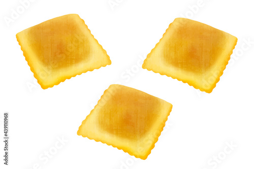 パスタ　ラビオリ
