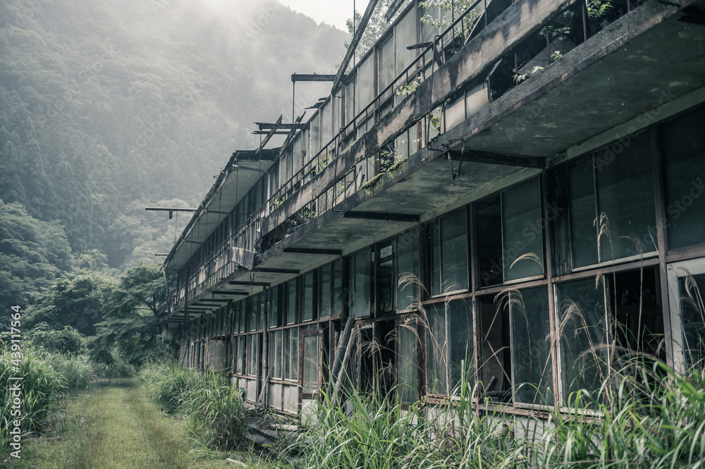 山奥の廃校 山奥の廃校