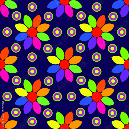 pattern with flowers