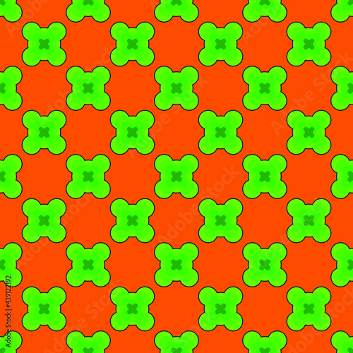 seamless pattern with flowers