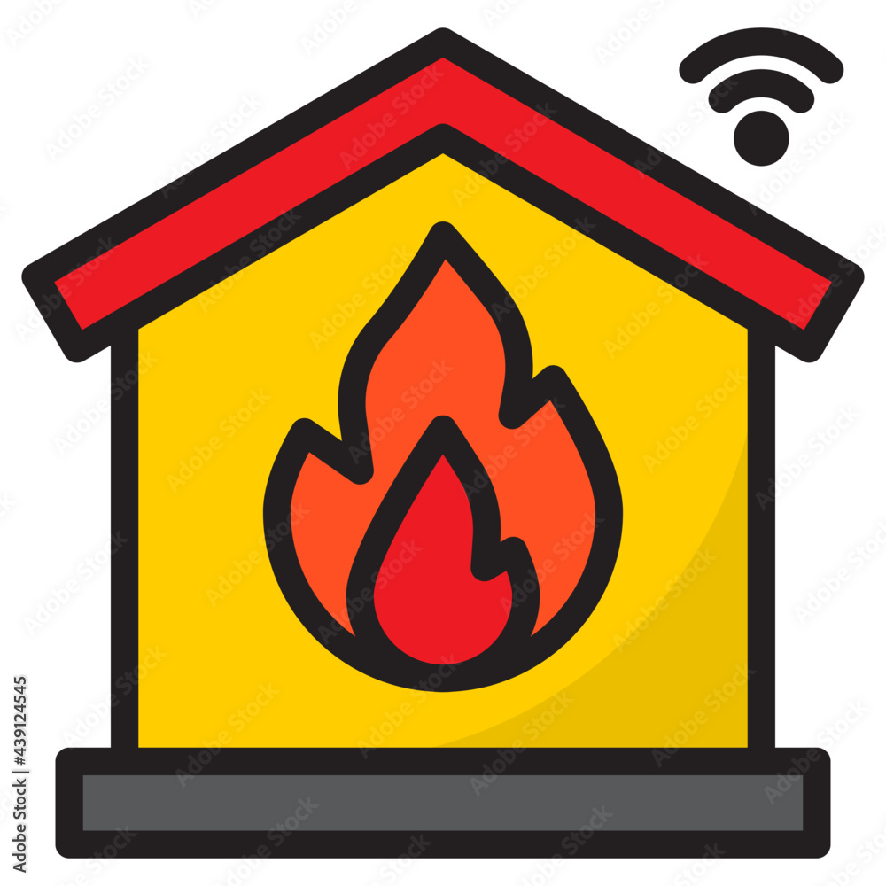 smarthome color line style icon smarthome color line style icon