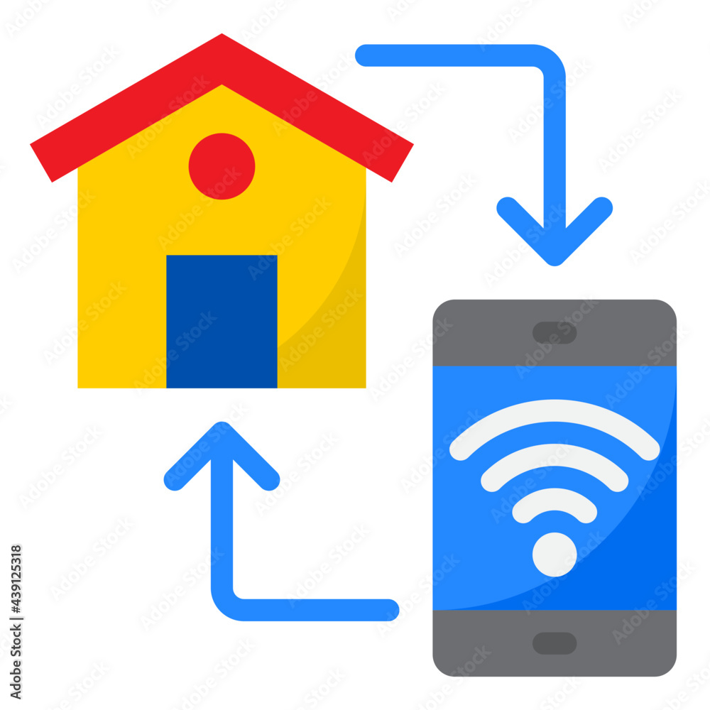 smarthome flat style icon