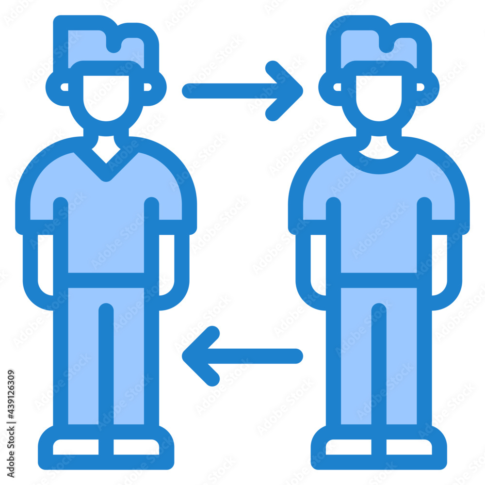 man blue style icon man blue style icon