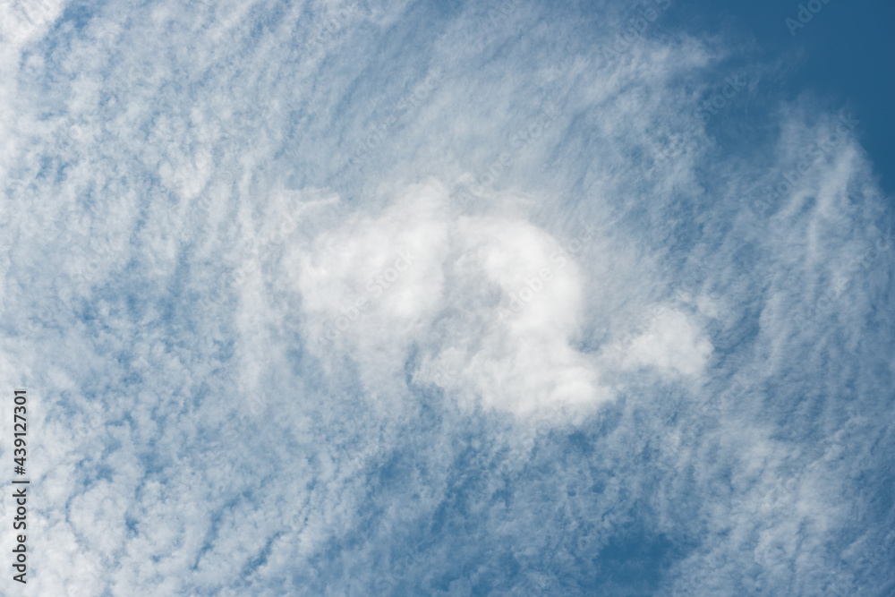 cirrocumulus clouds and blue sky in late spring cirrocumulus clouds and blue sky in late spring