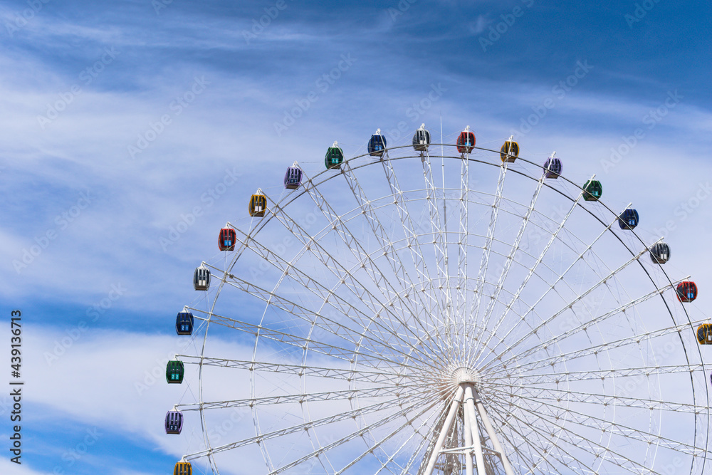 ferris wheel on sky ferris wheel on sky