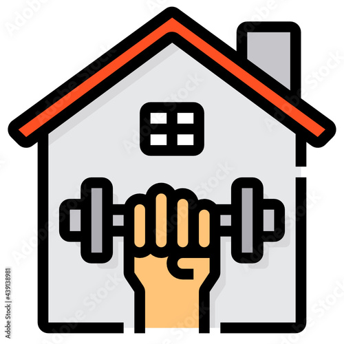 Home line icon