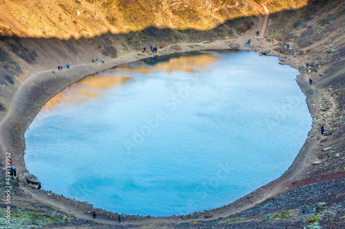 Kerið (Kerid) crater in Iceland