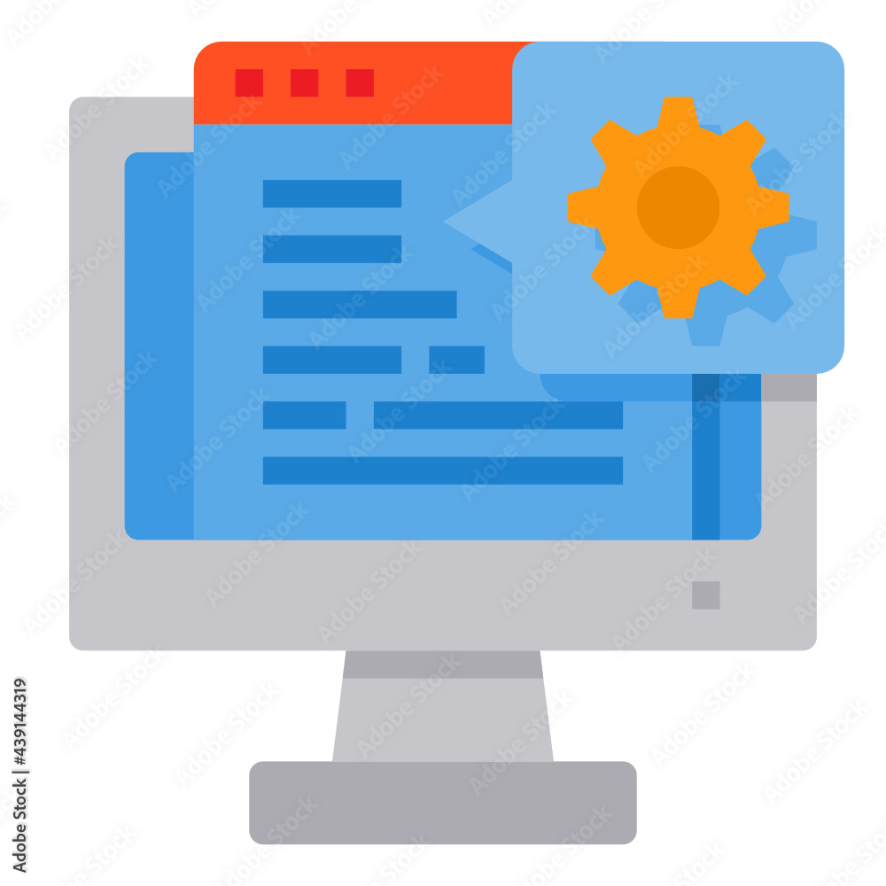 Program flat icon Program flat icon