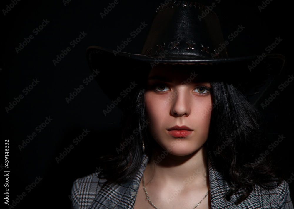 portrait of a young beautiful girl in the studio portrait of a young beautiful girl in the studio