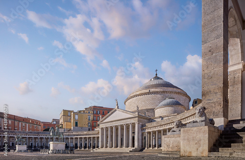 Naples, Saint Francis of Paola, Piazza del Plebiscito