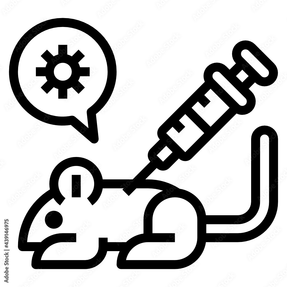 Animal Testing line icon Animal Testing line icon