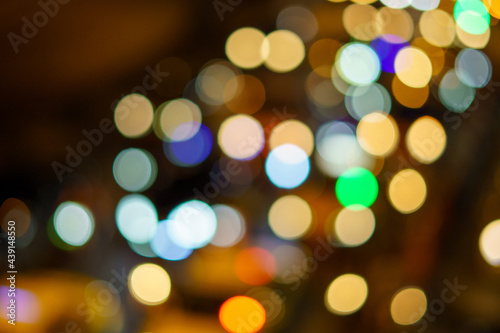 christmas background, background of colorful lights, background of colorful bokeh