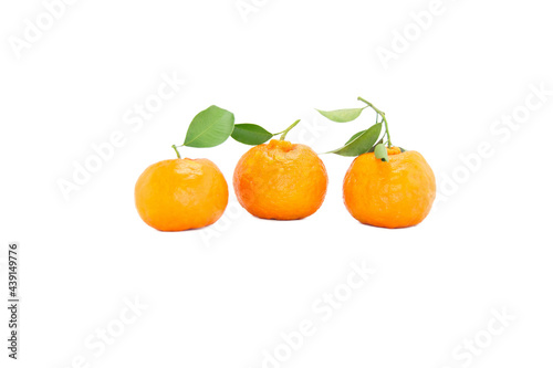 Orange on white background orange on a white background