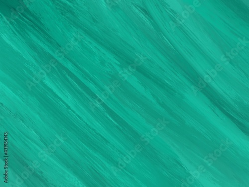 Abstract teal painting texture with rough brush strokes