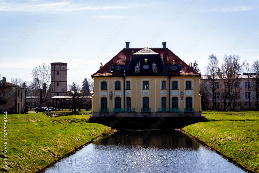 Park przy letniej rezydencji J. K. Branickiego w Choroszczy, Podlasie, Polska Park przy letniej rezydencji J. K. Branickiego w Choroszczy, Podlasie, Polska