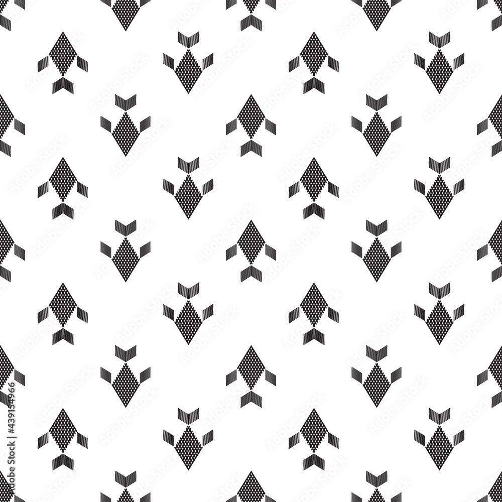 Simple fish pattern on white background, Abstract vector wallpaper, Seamless pattern background. Simple fish pattern on white background, Abstract vector wallpaper, Seamless pattern background.