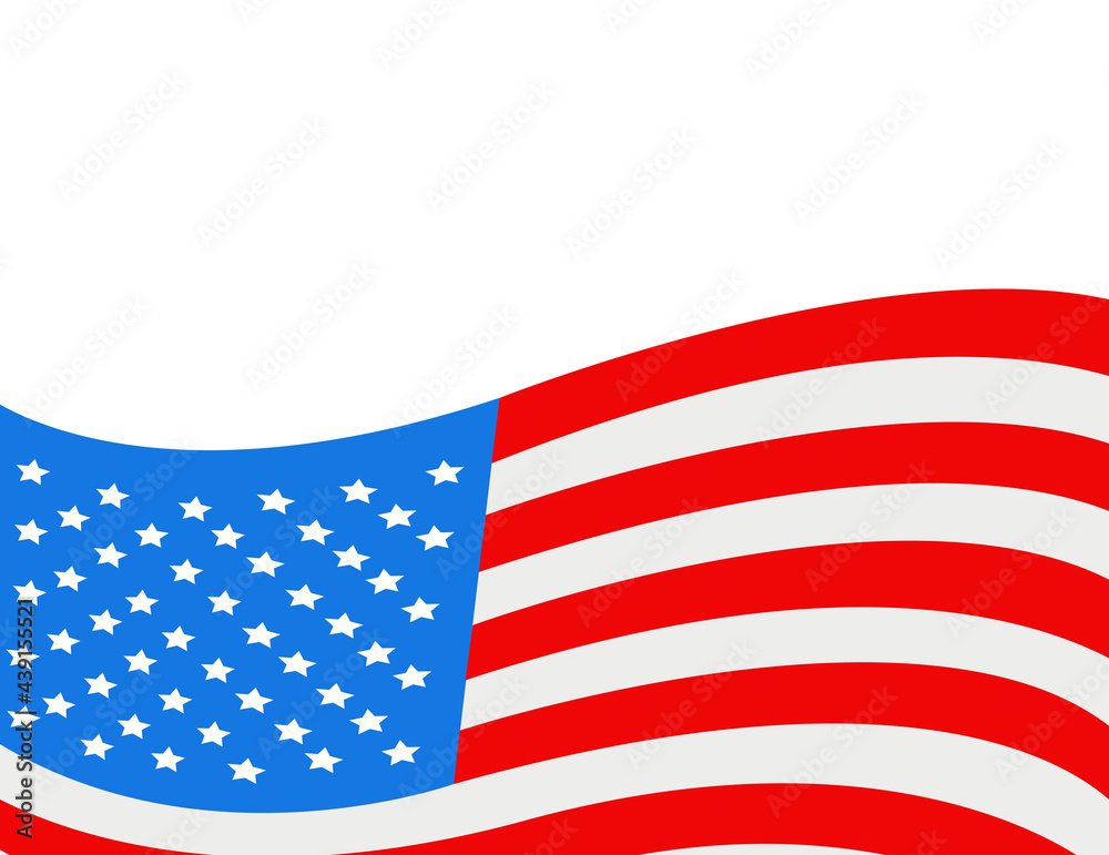 Vector American Flag illustration Vector American Flag illustration