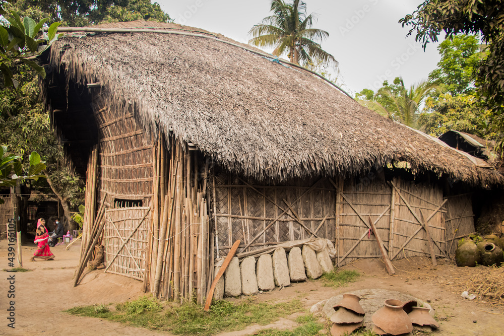 A pottery village. This image captured on March 30, 2021, from Shekharnagar, Bangladesh, South Asia A pottery village. This image captured on March 30, 2021, from Shekharnagar, Bangladesh, South Asia