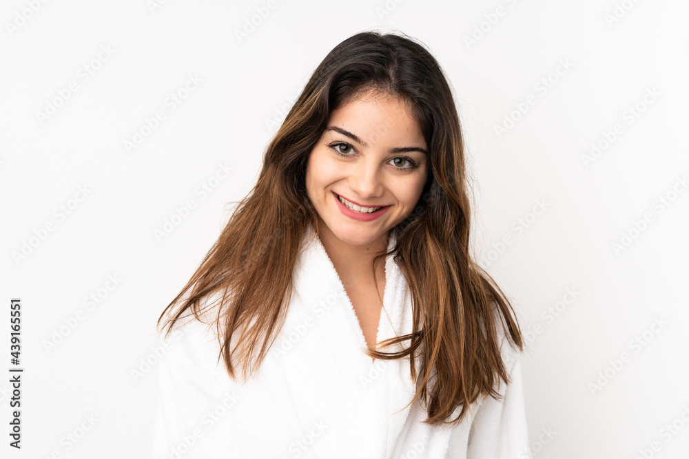 Young caucasian woman isolated on white background . Portrait Young caucasian woman isolated on white background . Portrait
