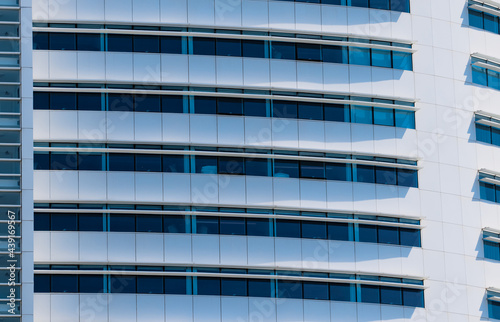 Modern building with glass windows