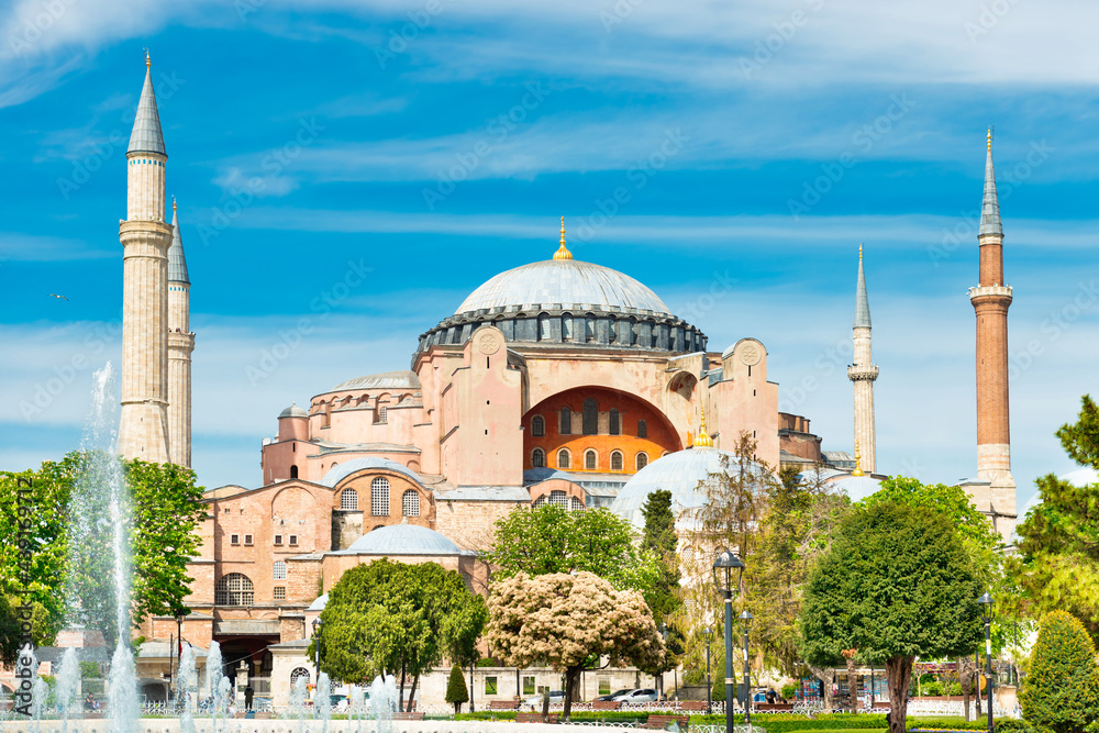 Hagia Sophia mosque, church, cathedral in Istanbul, Turkey