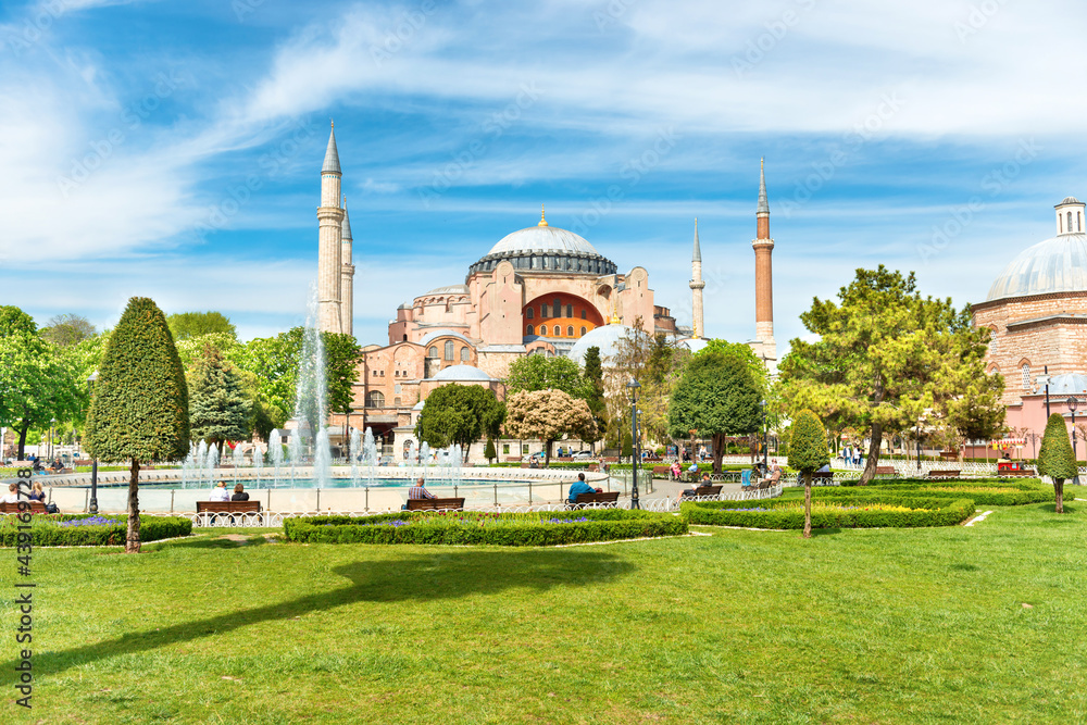 Hagia Sophia mosque, church, cathedral in Istanbul, Turkey