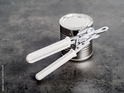 Kitchen Can Opener on Countertop photo