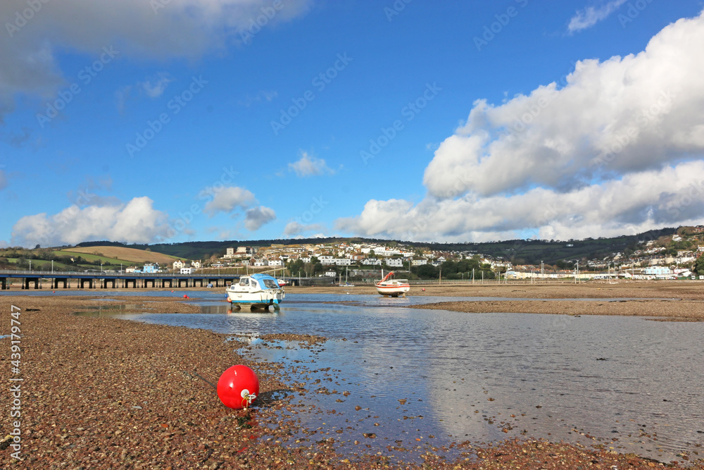 River Teign at low tide	