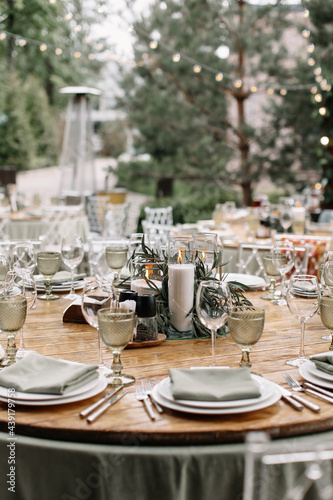 wedding table decorations © Pavel