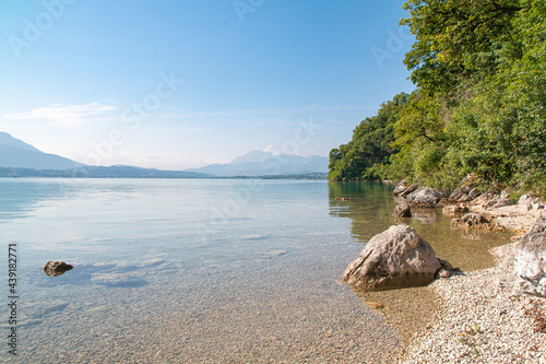 Plage de Lamartine, Lac du Bourget photo