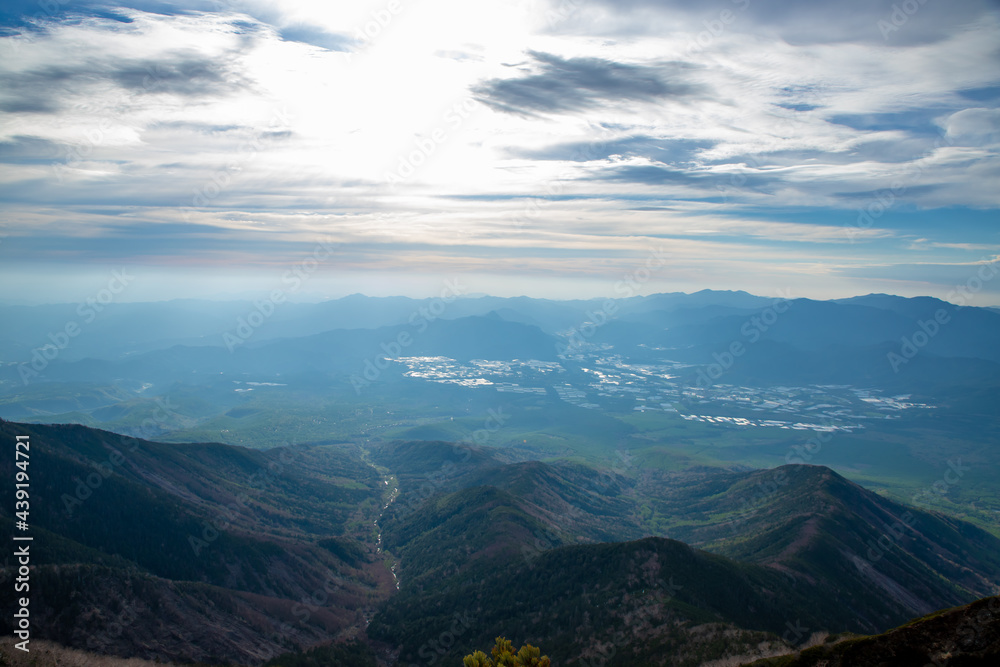 八ヶ岳連峰 稜線から望む絶景　