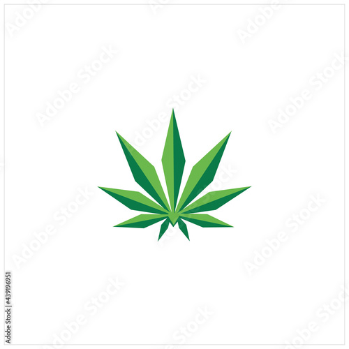 weed and marijuana logo design