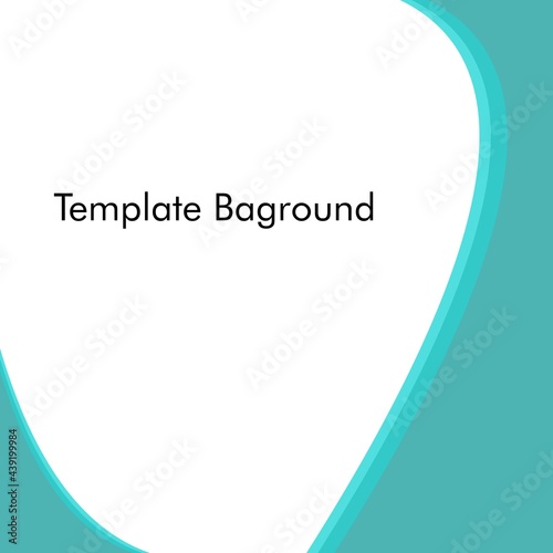 simple baground template design in green light
