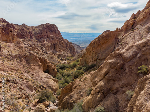 Beautiful landscape around the El Dorado Trail