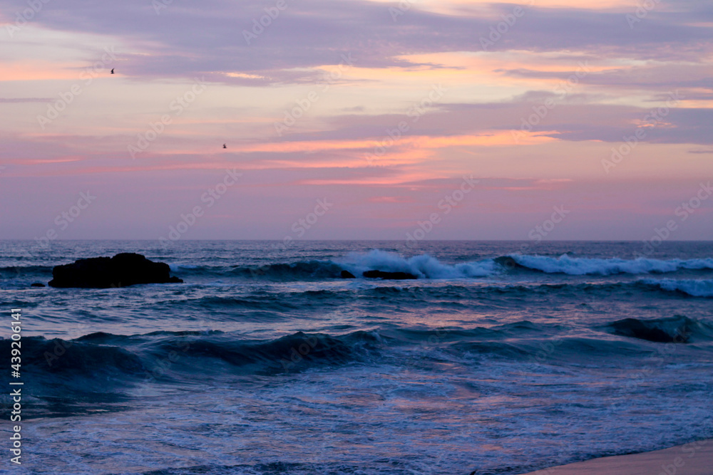 Obraz premium sunset on the beach