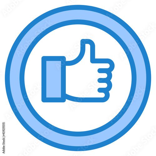 like blue style icon