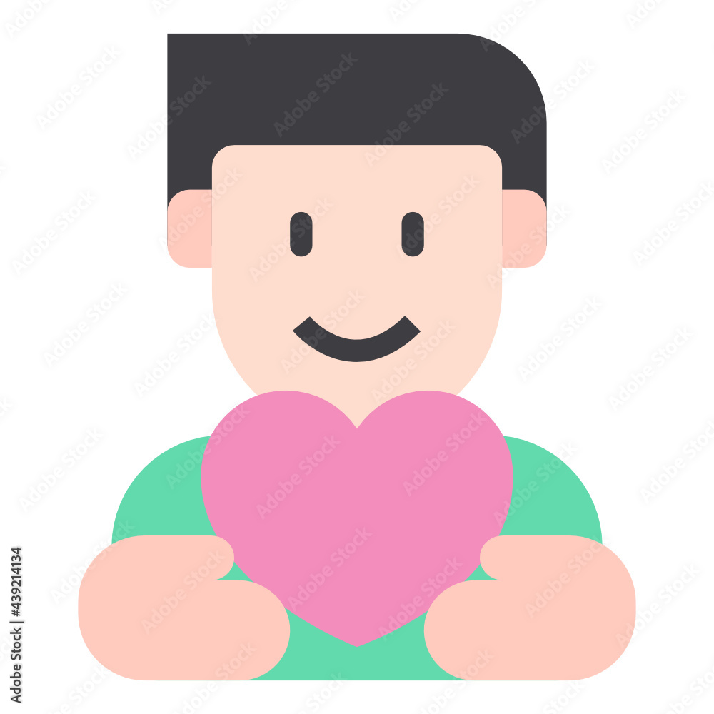 heart flat icon heart flat icon