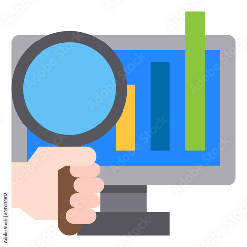 find flat icon