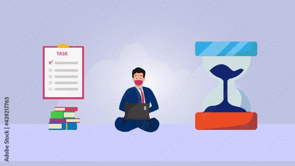 Businessman doing his task list while using laptop Businessman doing his task list while using laptop