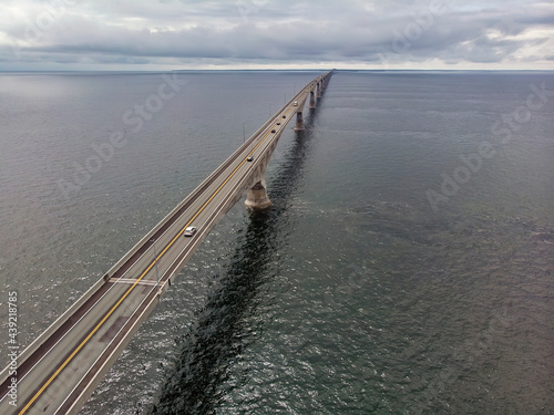 Wallpaper Mural Over the Confederation Bridge Torontodigital.ca