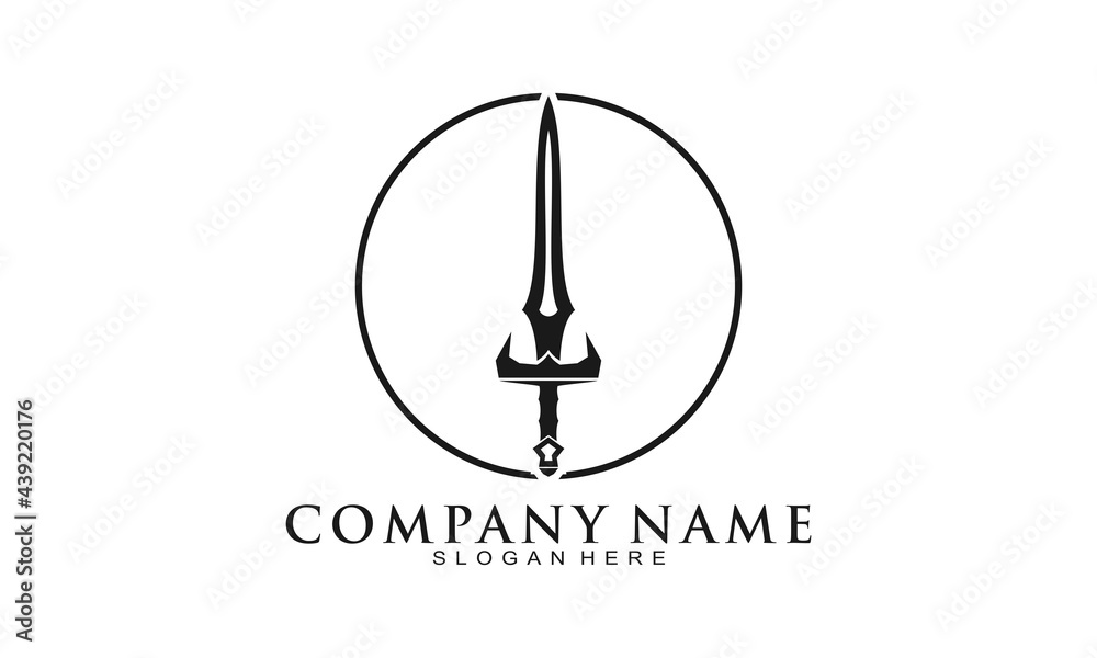 War sword vector icon War sword vector icon