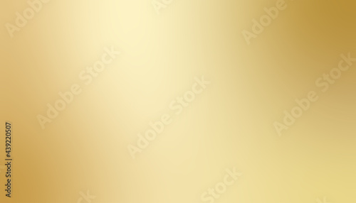 Gold gradient blurred background with soft glowing backdrop, background texture for design