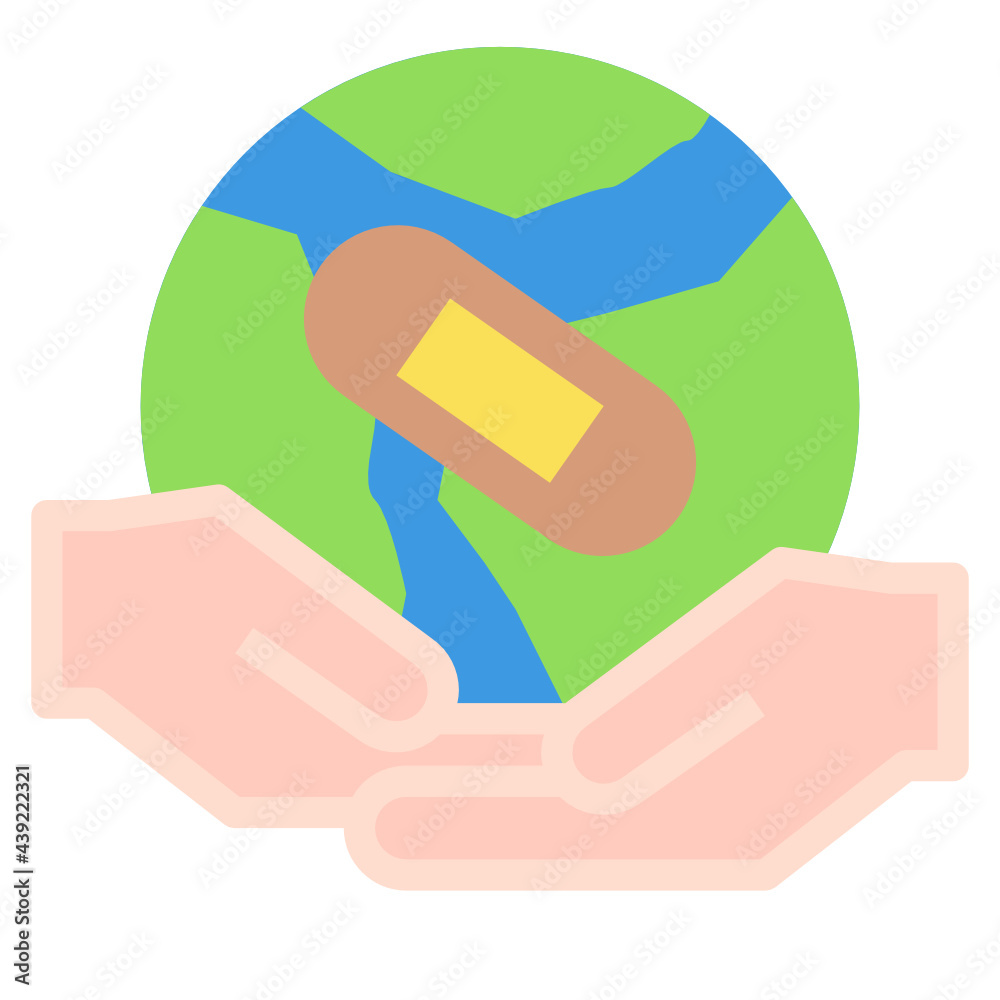 world flat icon world flat icon