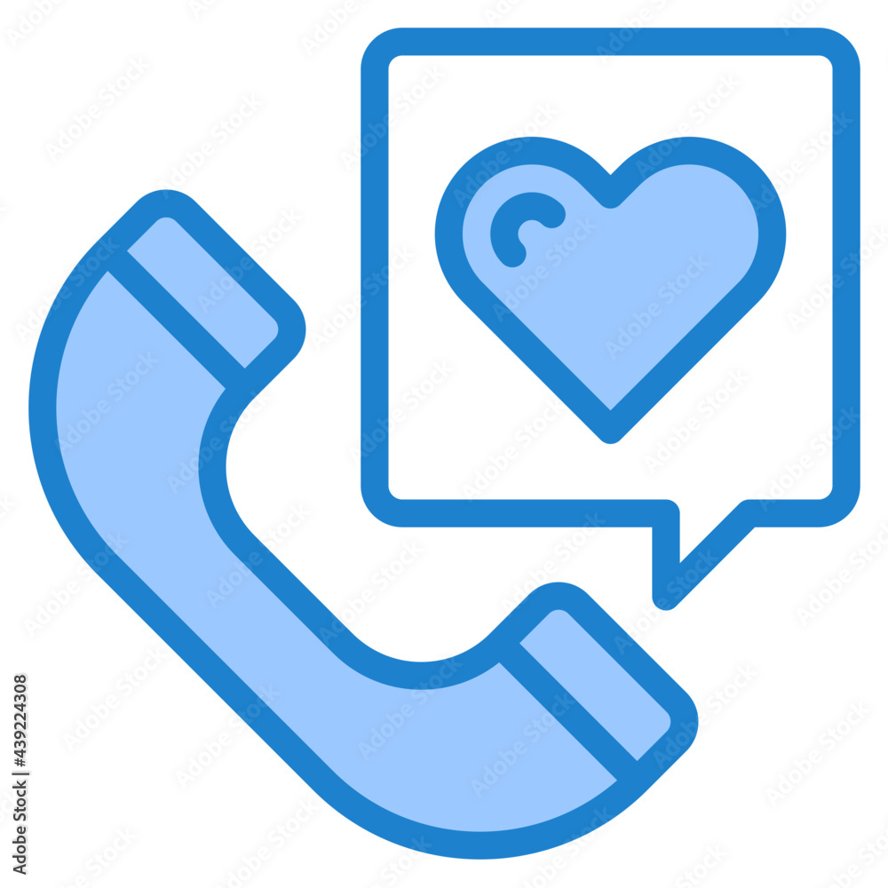 phone blue style icon phone blue style icon