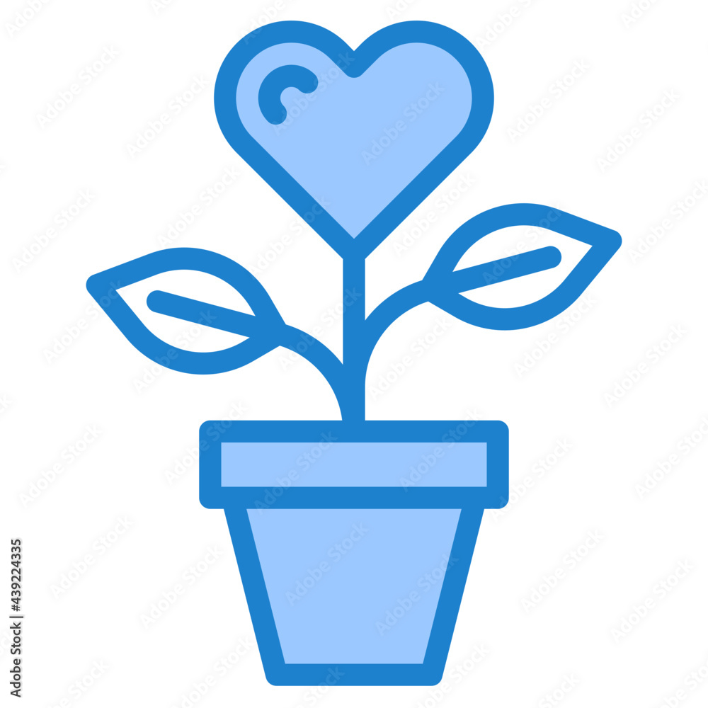 tree blue style icon tree blue style icon