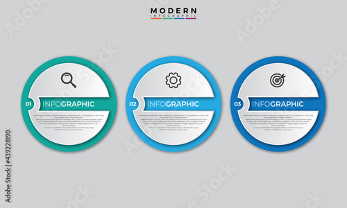 Business timeline workflow infographics. Corporate milestones graphic elements. Modern vector history time line design.