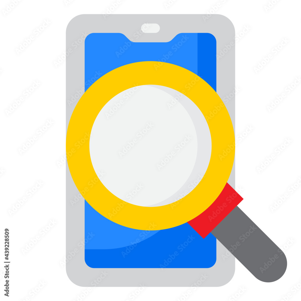smartphone flat style icon smartphone flat style icon