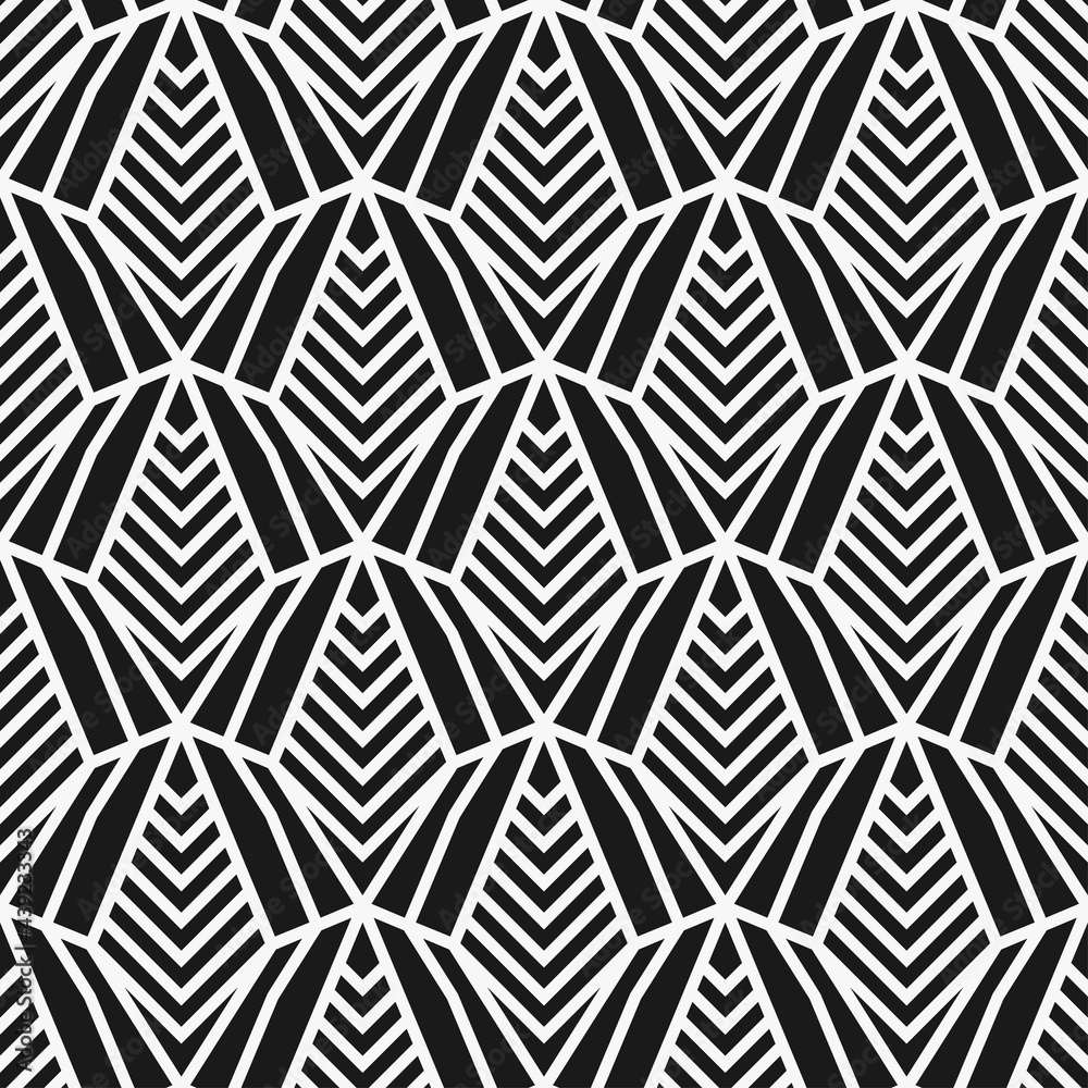 Seamless geometric vector pattern. Seamless geometric vector pattern.