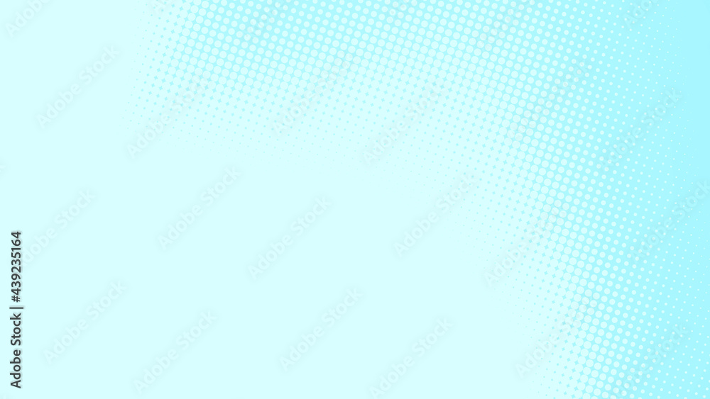 Dots halftone white blue and green color pattern gradient texture with technology digital background. Medicine healthcare with science concept.